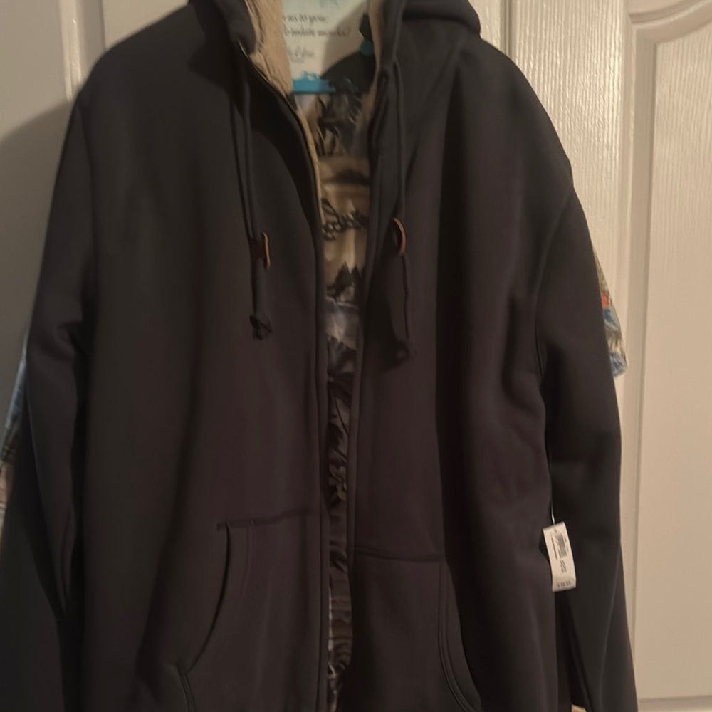 Men's Gray Hooded Jacket